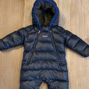 Patagonia SnowSuit Down Sz 3-6 mo